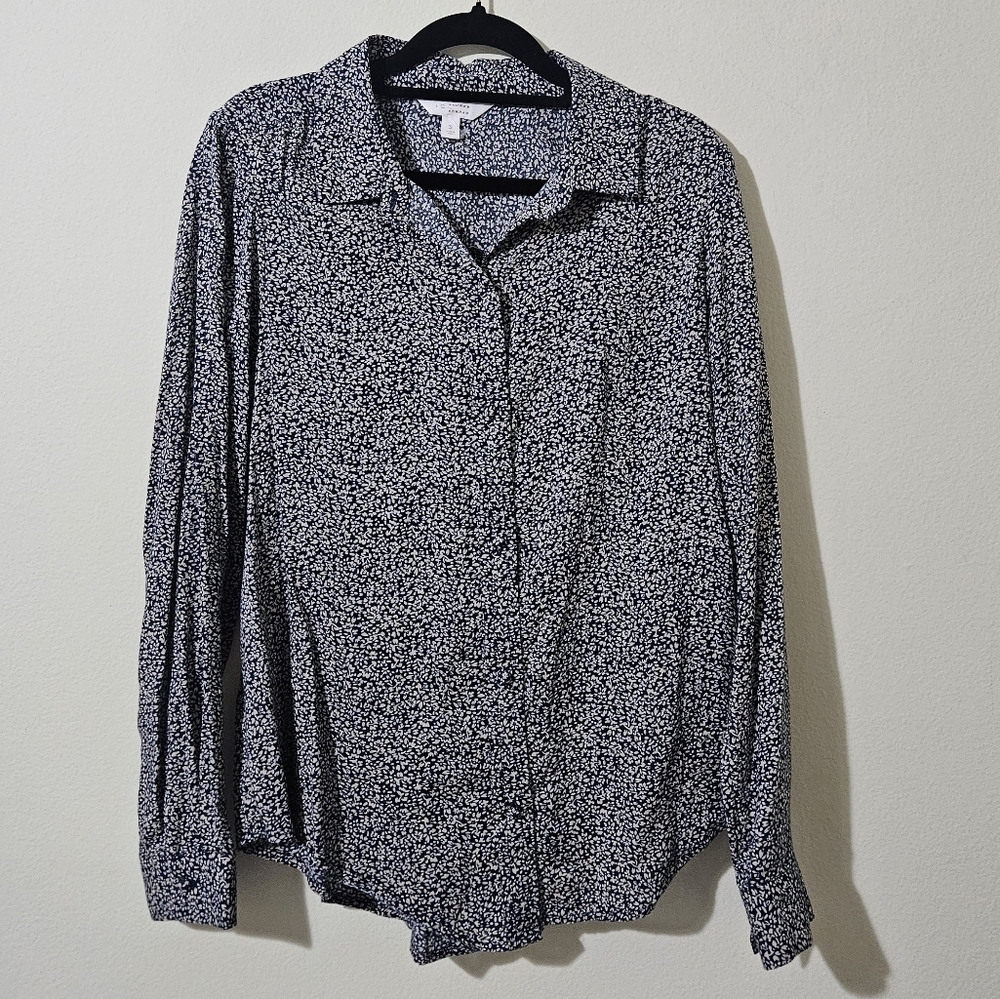 Lauren Conrad Button Front Blouse
